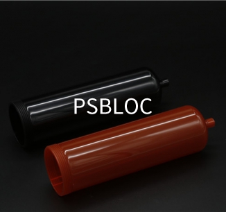 The New 300G Amber black syringe with external thread